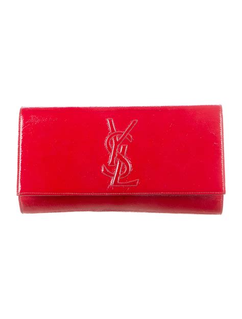 yves saint laurent belle du jour clutch bag|Yves Saint Laurent Belle du Jour Clutch .